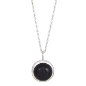 Nordahl Jewelry - BIG SWEETS Silberkette mit schwarzem Onyx